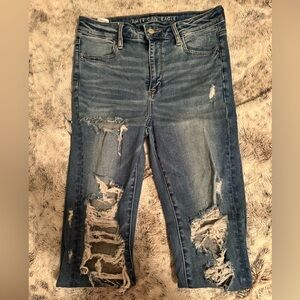 Distressed Skinny Jeans by American Eagle